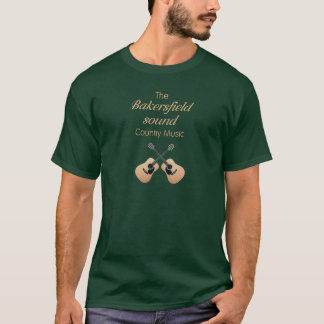 Bakersfield den solida countrymusiken t-shirt