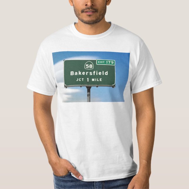 Bakersfield Exit T-shirt (Framsida)