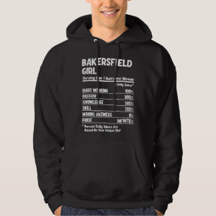 Bakersfield-flicka Hoodie