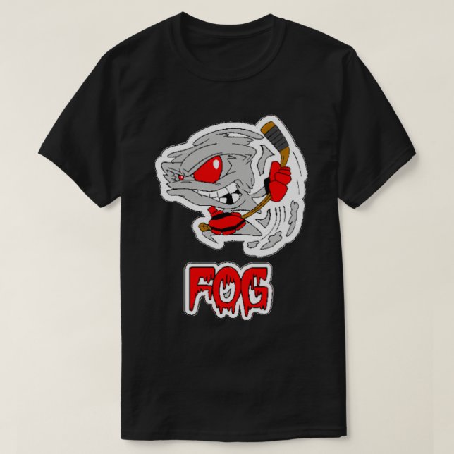 Bakersfield Fog Hockey T Shirt (Design framsida)