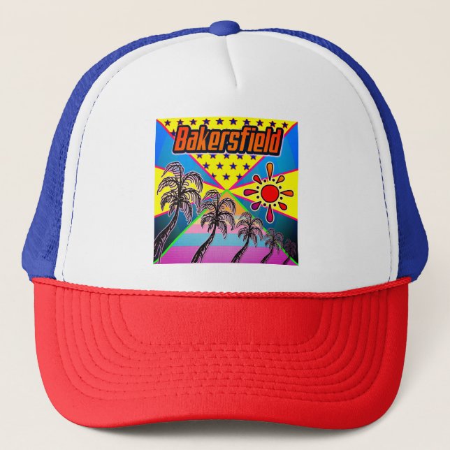 Bakersfield Freedom Hat Keps (Framsida)