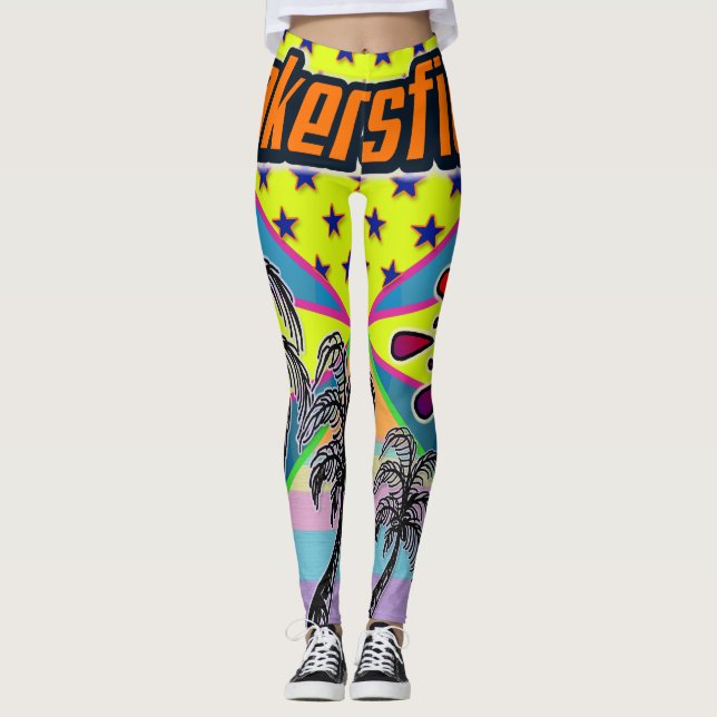 Bakersfield Freedom Leggings (Framsida)