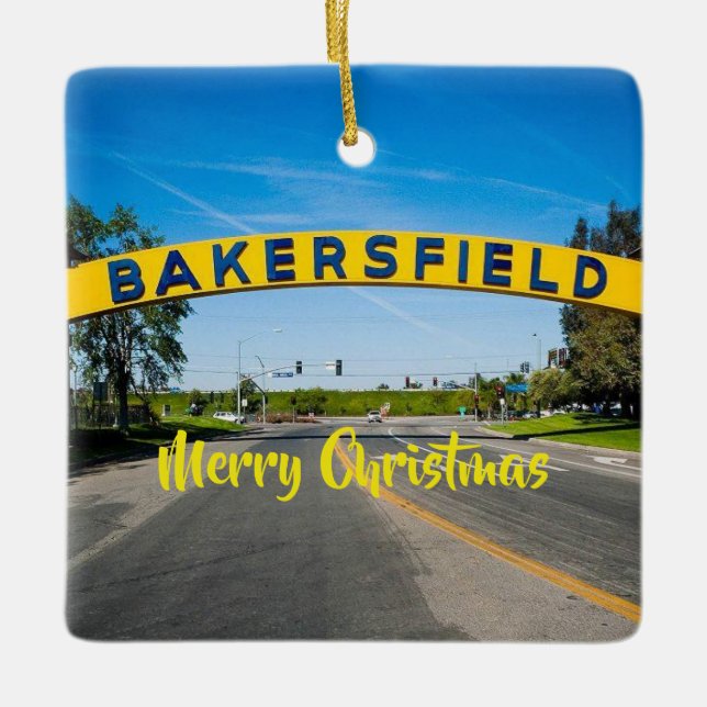 Bakersfield jul Ornament (Framsida)