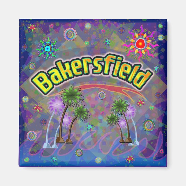 Bakersfield Noble Voyage Magnet (Framsidan)