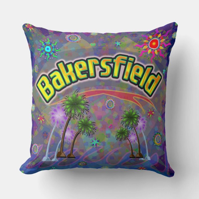 Bakersfield Noble Voyage Pillow Kudde (Framsida)