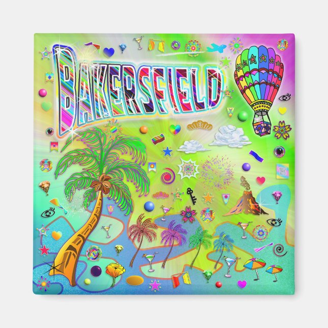 Bakersfield Tidlös Melodi Magnet (Framsidan)