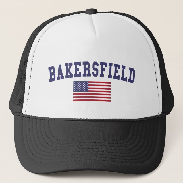 Bakersfield US Flagga Keps (Framsida)
