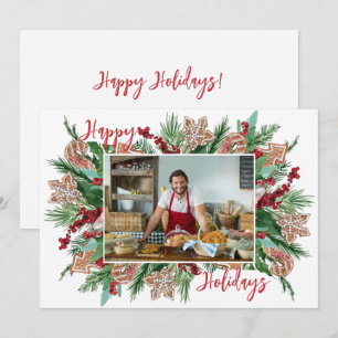 Bakery 1 Photo Gingertea Tack Card Julkort