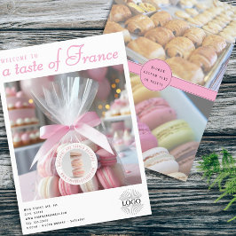 Bakery anpassningsbar 3 foton Flyer