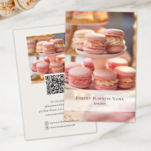 Bakery Anpassningsbar Photo Social Media QR-kod
