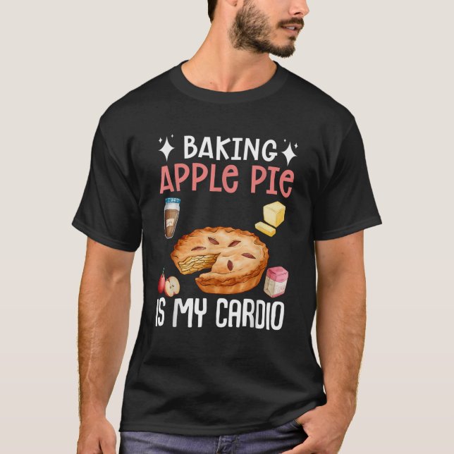 Bakery Apple Älskare Apple Paj T Shirt (Framsida)