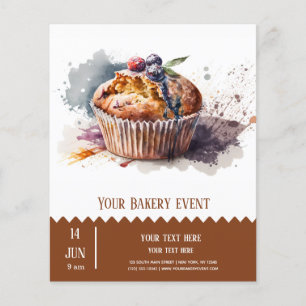 Bakery Bake flyer