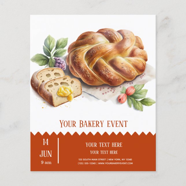 Bakery Bake flyer (Framsidan)