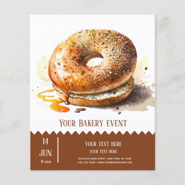 Bakery Bake flyer (Framsidan)