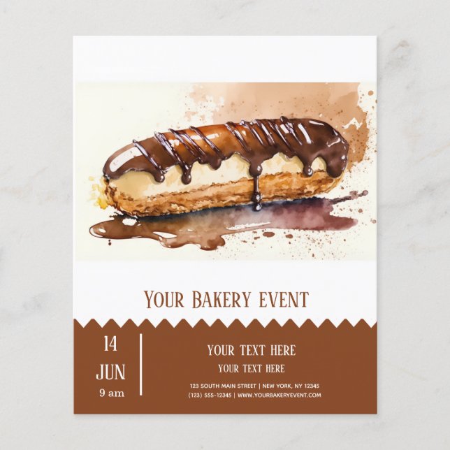 Bakery Bake flyer (Framsidan)
