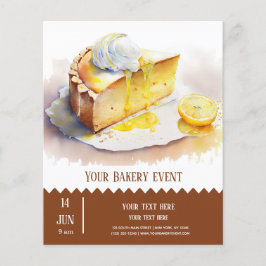 Bakery Bake flyer