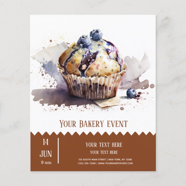 Bakery Bake flyer (Framsidan)