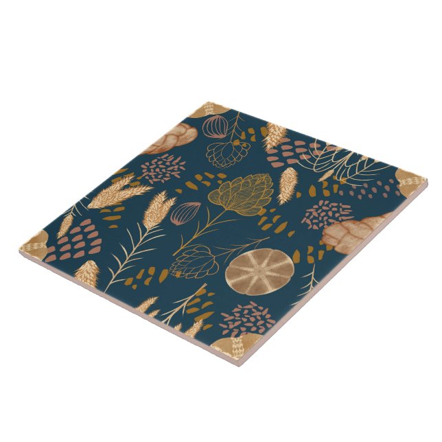 Bakery Bliss: Artisan Bread & Barley, Teal Kakelplatta (Sidan)