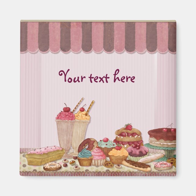 Bakery Boutique Cakes - Patisserie Magnet (Framsidan)