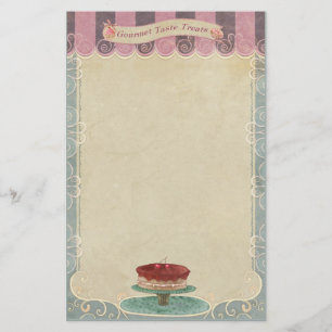 Bakery Boutique Cakes & Patisserie Stationery 3 Brevpapper