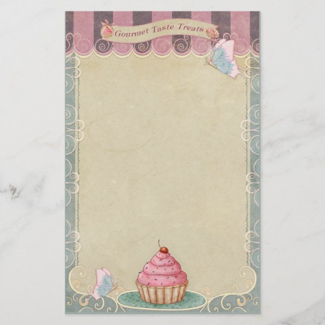 Bakery Boutique Stationery Brevpapper (Framsida)