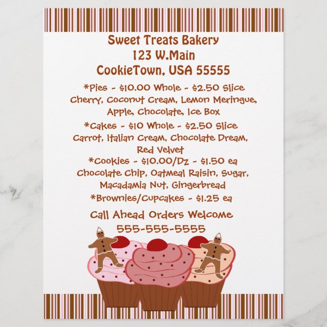 Bakery Business Flyer (Framsidan)