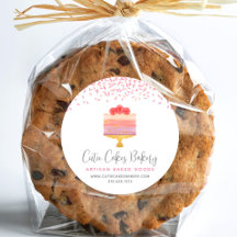 Bakery Cake Rosa Ombre Sprinkles Pastry Dessert