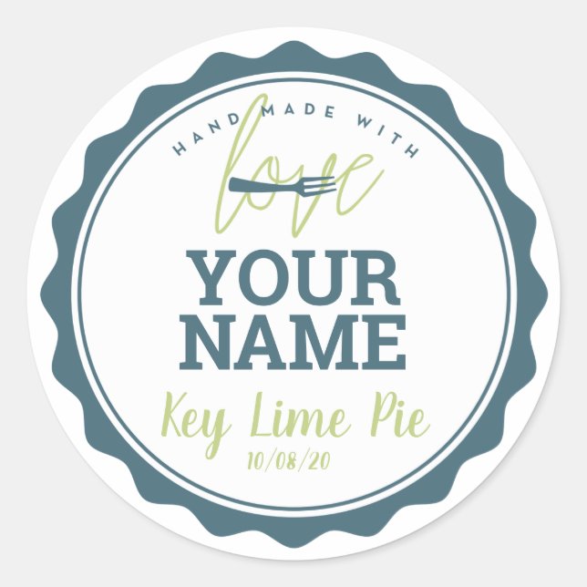 Bakery Etikett Kök Sticker (Framsida)