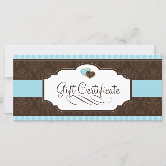 BAKERY GIFT CERTIFICATE (Framsida)