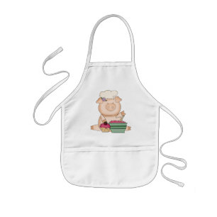 Bakery Gris apron Barnförkläde