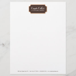 Bakery Letterhead Brevhuvud