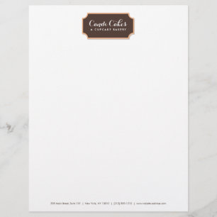 Bakery Letterhead Brevhuvud