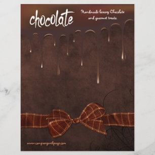 Bakery och Chocolatier Bake Sale Flyer