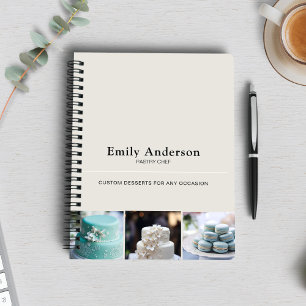 Bakery Pastry Chef Business Anteckningsbok
