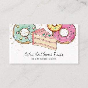 Bakery Pastry Chef Visitkort