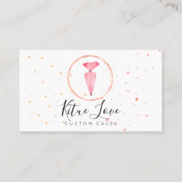 Bakery Pastry Patisserie Rosa Cake Maker Visitkort