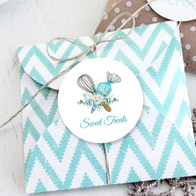 Bakery Söt Runt Klistermärke (Skapare uppladdad)