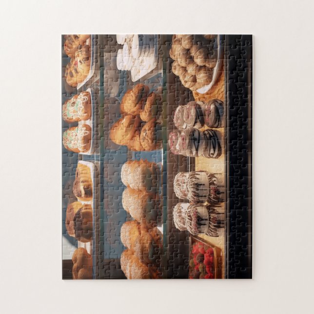 Bakery visning fodral Puzzle Pussel (Vertikal)