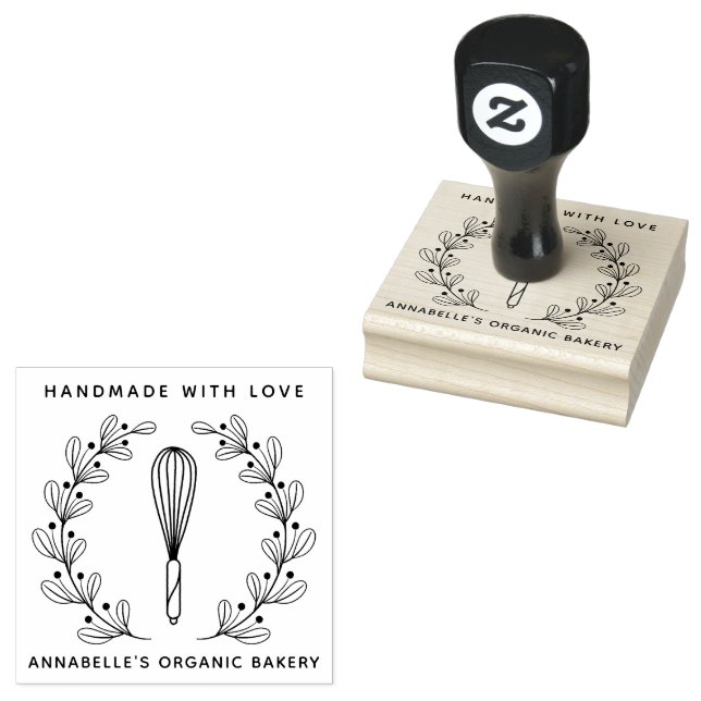 Bakery Whisk Wand Stämpel (Stämplad)