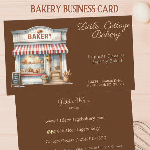 Bakery Window Visitkort