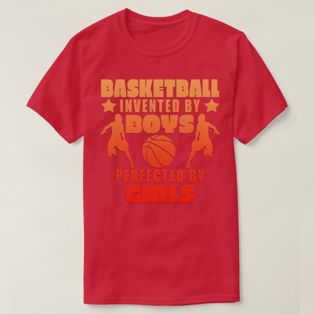 Baketball Girls Gift T Shirt (Design framsida)