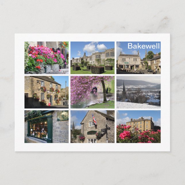 Bakewell Vykort (Framsida)