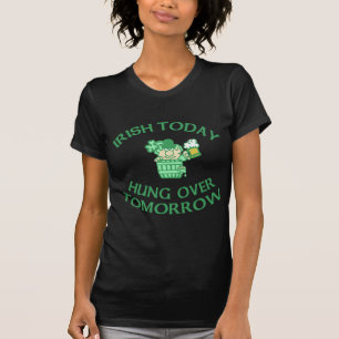 Bakfull irländare i dag i morgon t-shirt