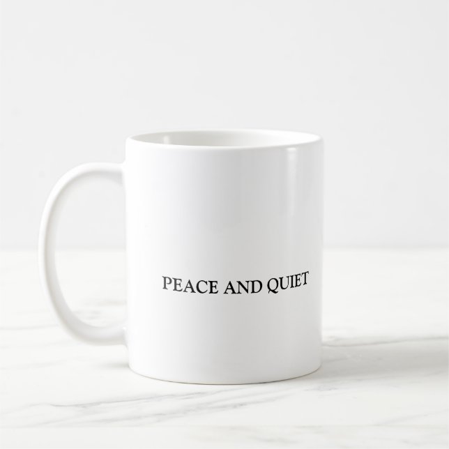 BAKGÅRD, FRED OCH TYSTNAD KAFFEMUGG (Vänster)