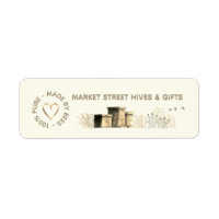 Bakgårdshundar av honung Flower Hives Guld Heart B