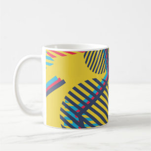 Bakgrund, abstraktens geometriska struktur. kaffemugg
