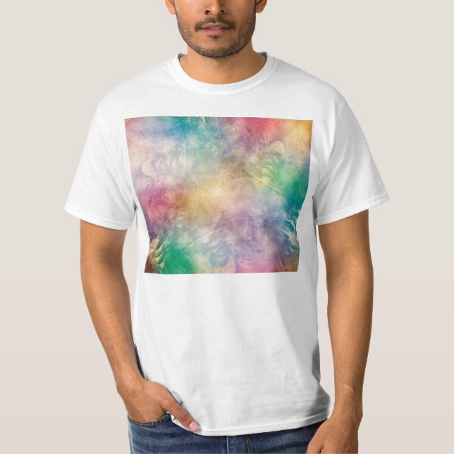 Bakgrund Antique Apophysis Fractales I Tee (Framsida)