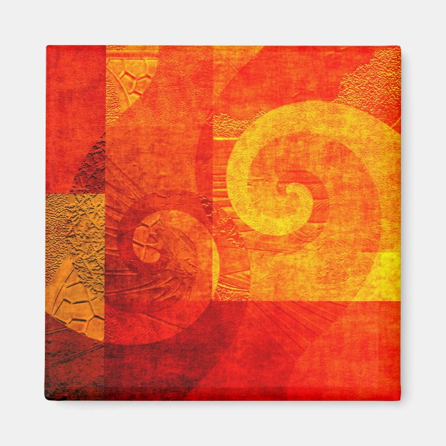 Bakgrund Antique Spiral Magnet (Framsidan)
