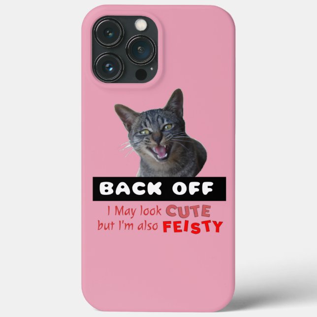 BAKGRUND AV Cute Cat - Cute but Feisty (Baksida)