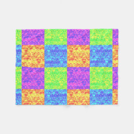 Bakgrund av regnbåge fleecefilt